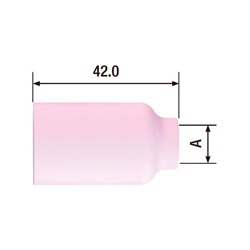 FUBAG Сопло керамическое для газовой линзы №11 ф17 FB TIG 17-18-26 (10 шт.)